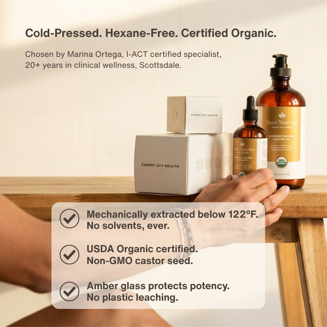 Organic Golden Castor Oil