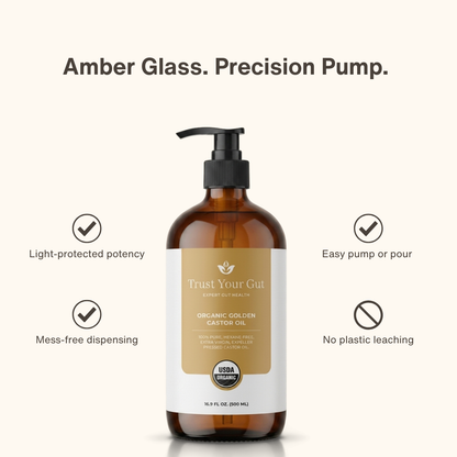 Organic Golden Castor Oil