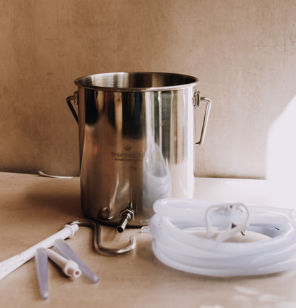 AT-HOME STAINLESS STEEL ENEMA KIT